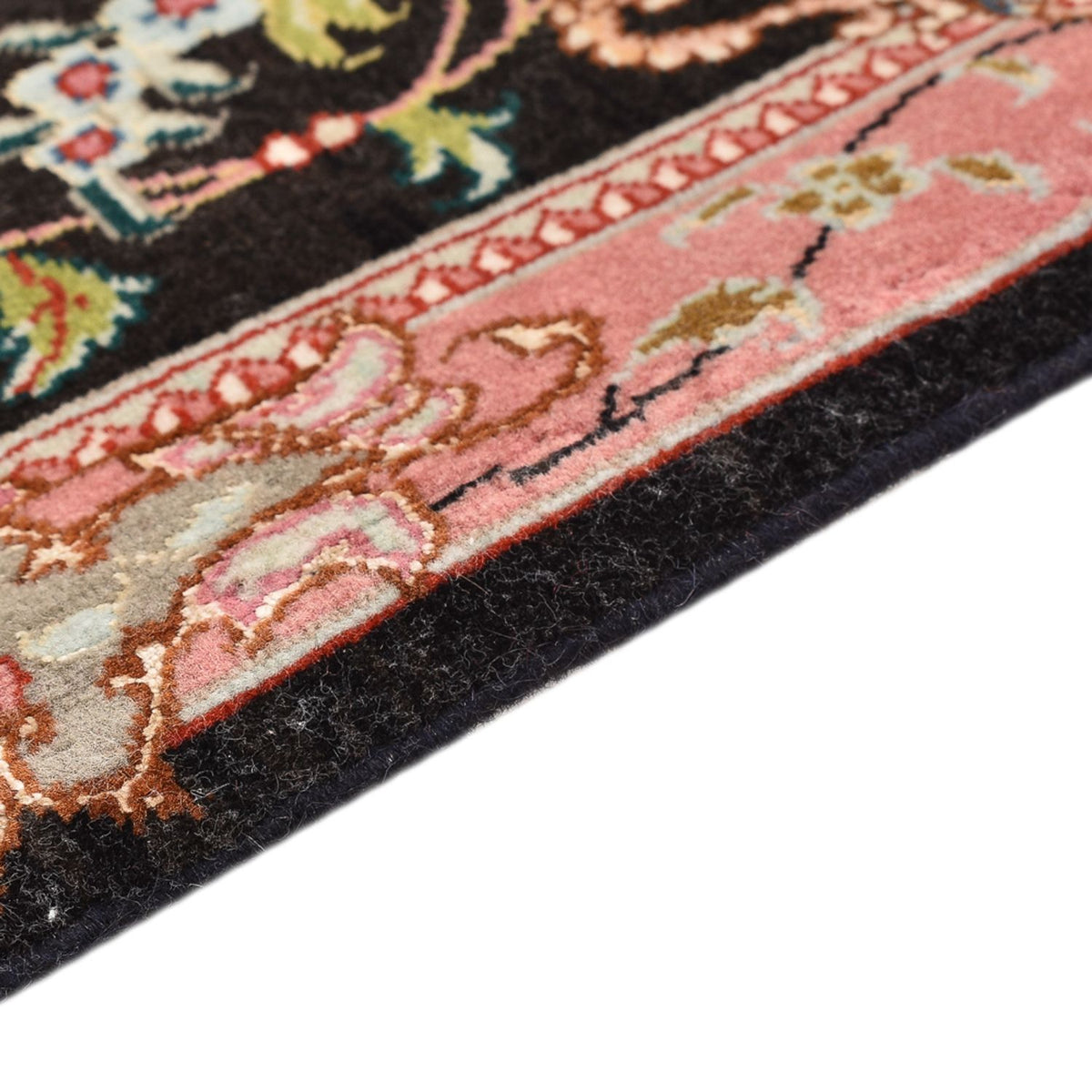 Persisk matta - Tabriz - Royal - 72 x 55 cm - mörkblå