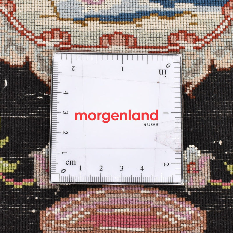 Persisk matta - Tabriz - Royal - 72 x 55 cm - mörkblå