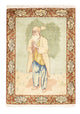 Tabriz - 50 Raj Mattan 73x56cm - Persisk matta