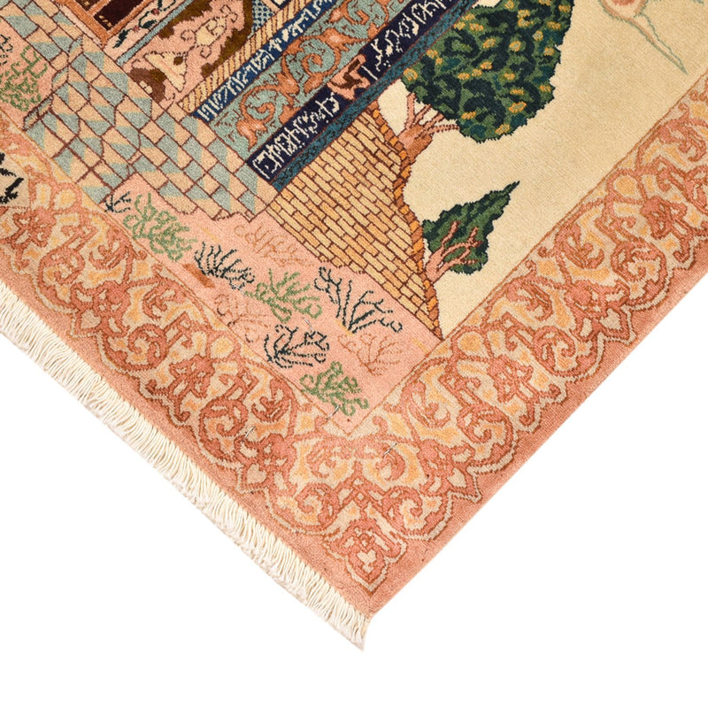 Persisk matta - Tabriz - Royal - 83 x 72 cm - flerfärgad