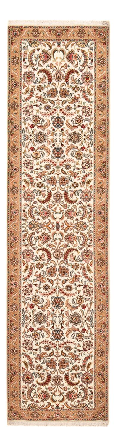 Runner Persisk matta - Tabriz - Premium - 320 x 83 cm - karamell