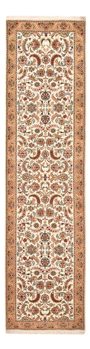Runner Persisk matta - Tabriz - Premium - 320 x 83 cm - karamell