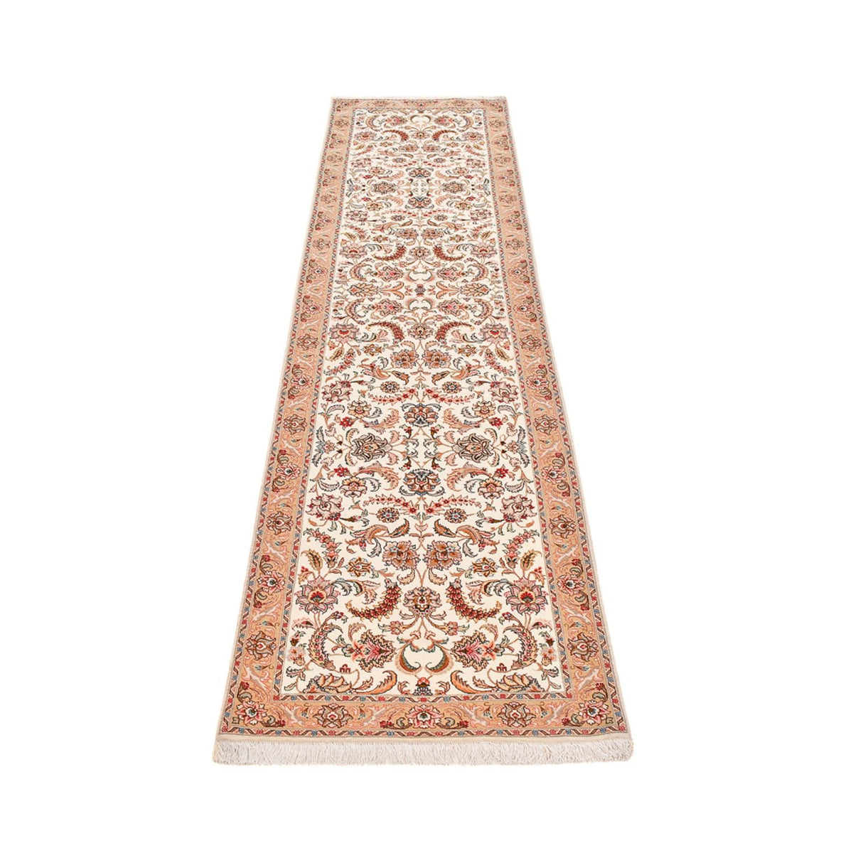 Runner Persisk matta - Tabriz - Premium - 320 x 83 cm - karamell
