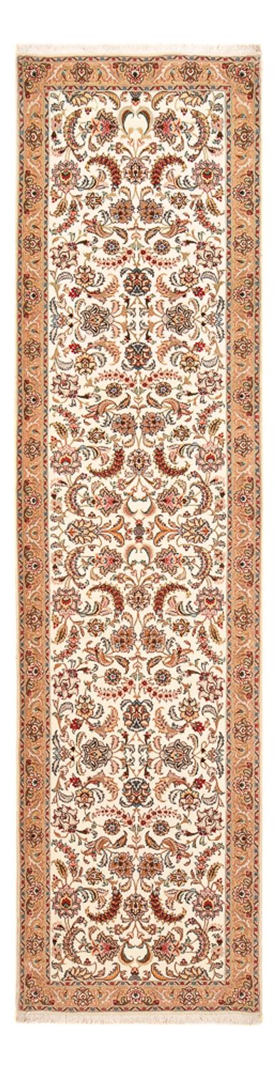 Runner Persisk matta - Tabriz - Premium - 320 x 77 cm - karamell