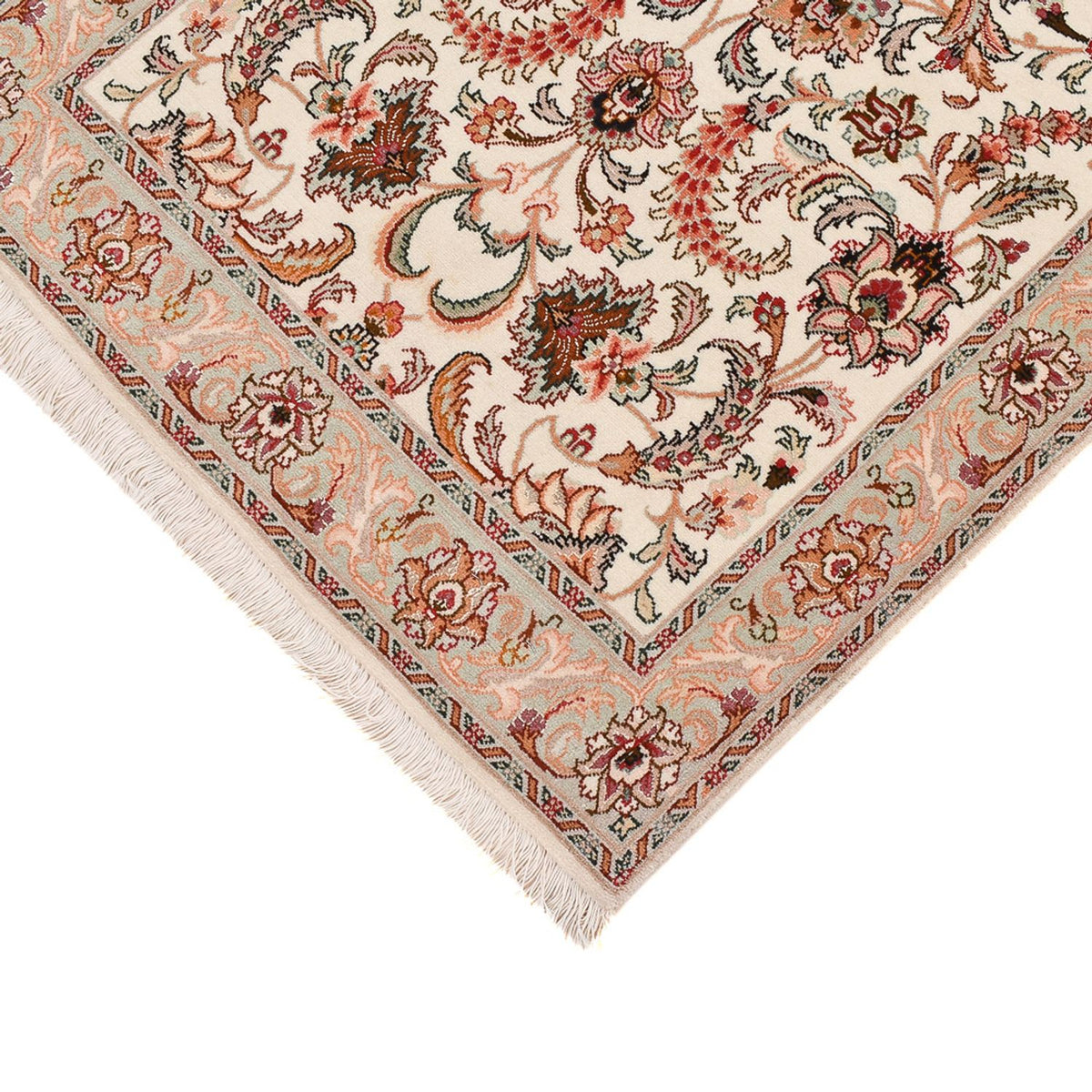 Runner Persisk matta - Tabriz - Premium - 312 x 74 cm - karamell