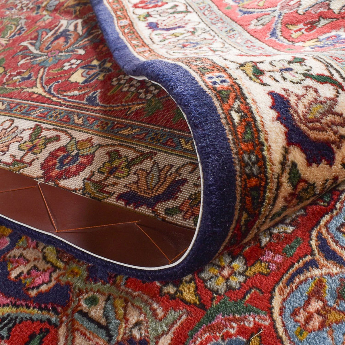 Persisk matta - Tabriz - Royal - 500 x 353 cm - ljusröd