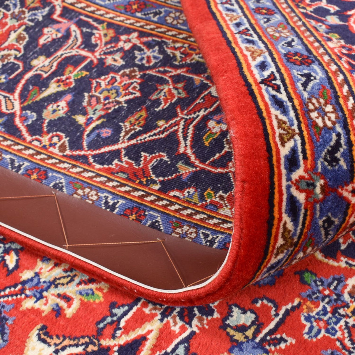 Persiska mattor - Keshan - 227 x 150 cm - röd