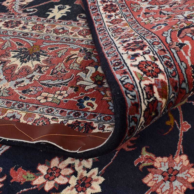 Persisk matta - Bijar - 350 x 258 cm - mörkblå