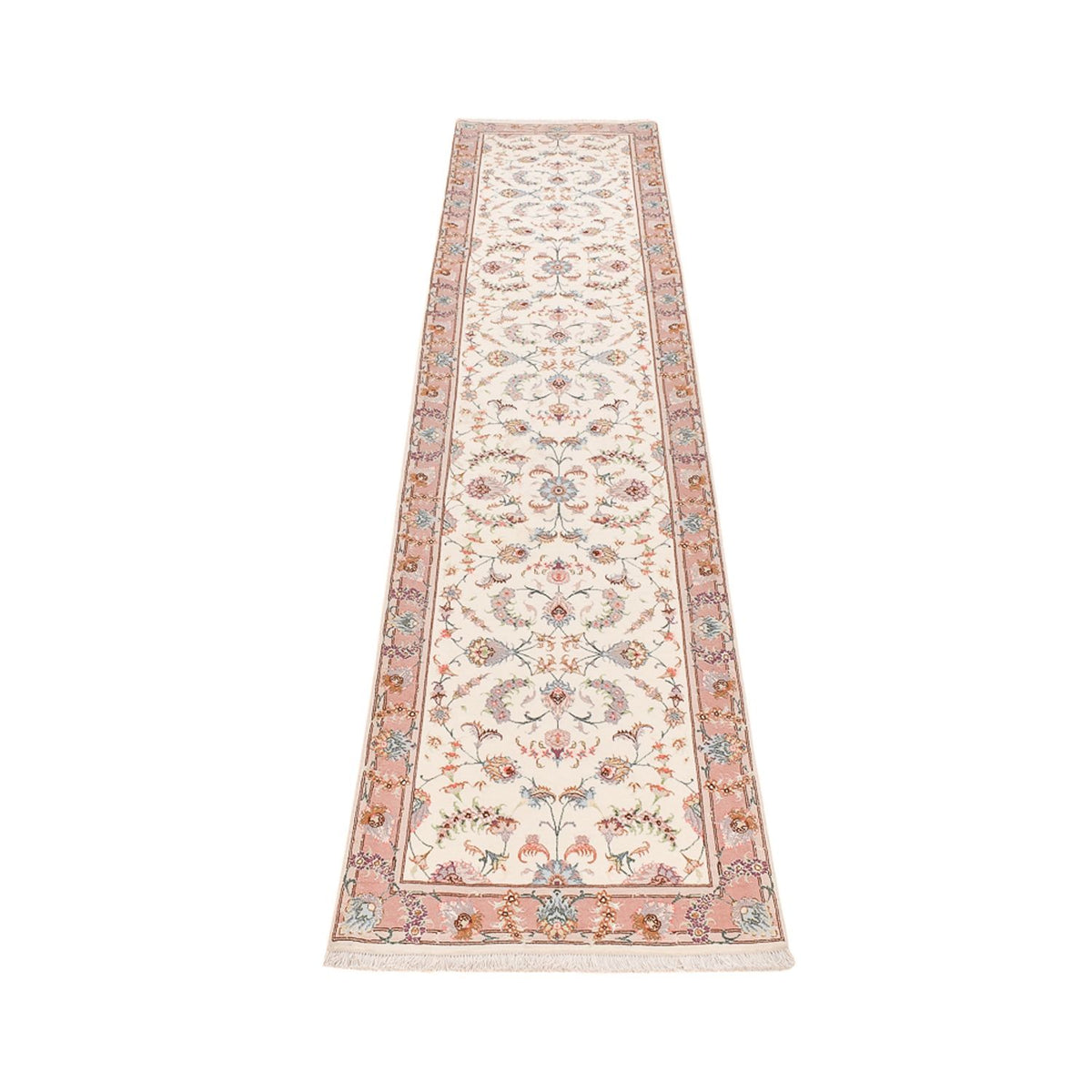 Runner Persisk matta - Tabriz - Premium - 347 x 77 cm - beige