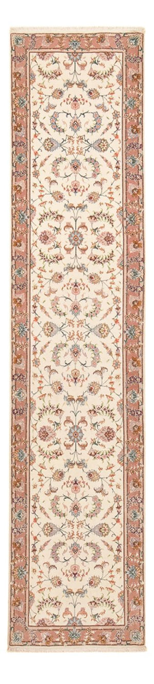 Runner Persisk matta - Tabriz - Premium - 347 x 77 cm - beige