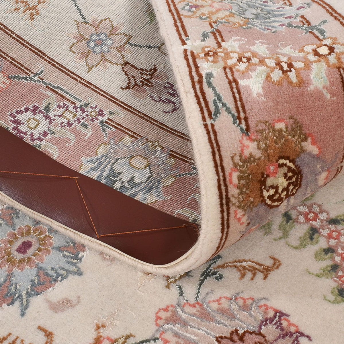 Runner Persisk matta - Tabriz - Premium - 347 x 77 cm - beige