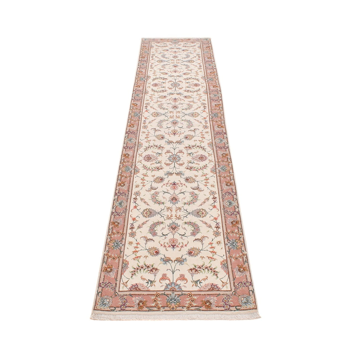 Runner Persisk matta - Tabriz - Premium - 347 x 77 cm - beige