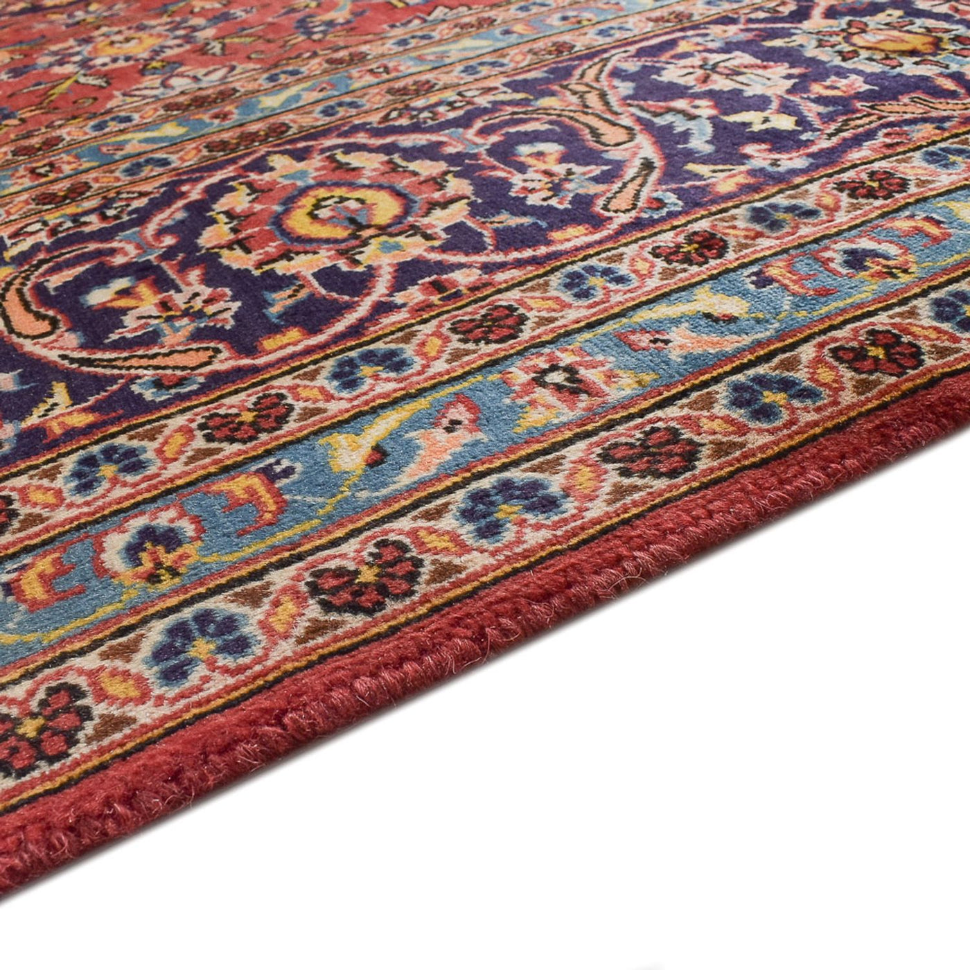 Persiska mattor - Keshan - 340 x 248 cm - röd