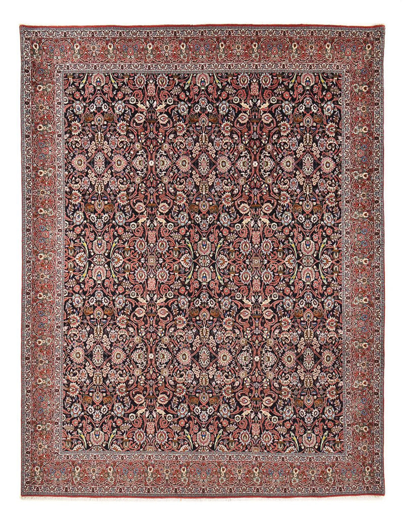 Persisk matta - Bijar - 400 x 304 cm - brun