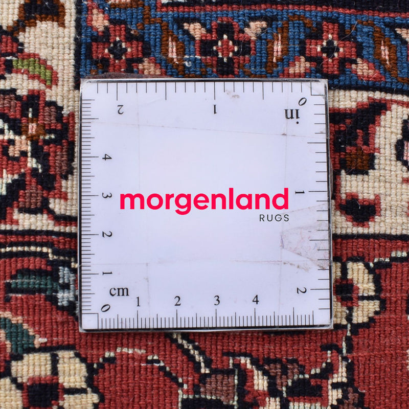 Persisk matta - Bijar - 298 x 202 cm - mörkblå