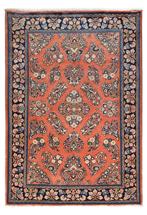 Persisk matta - Classic - 205 x 139 cm - orange