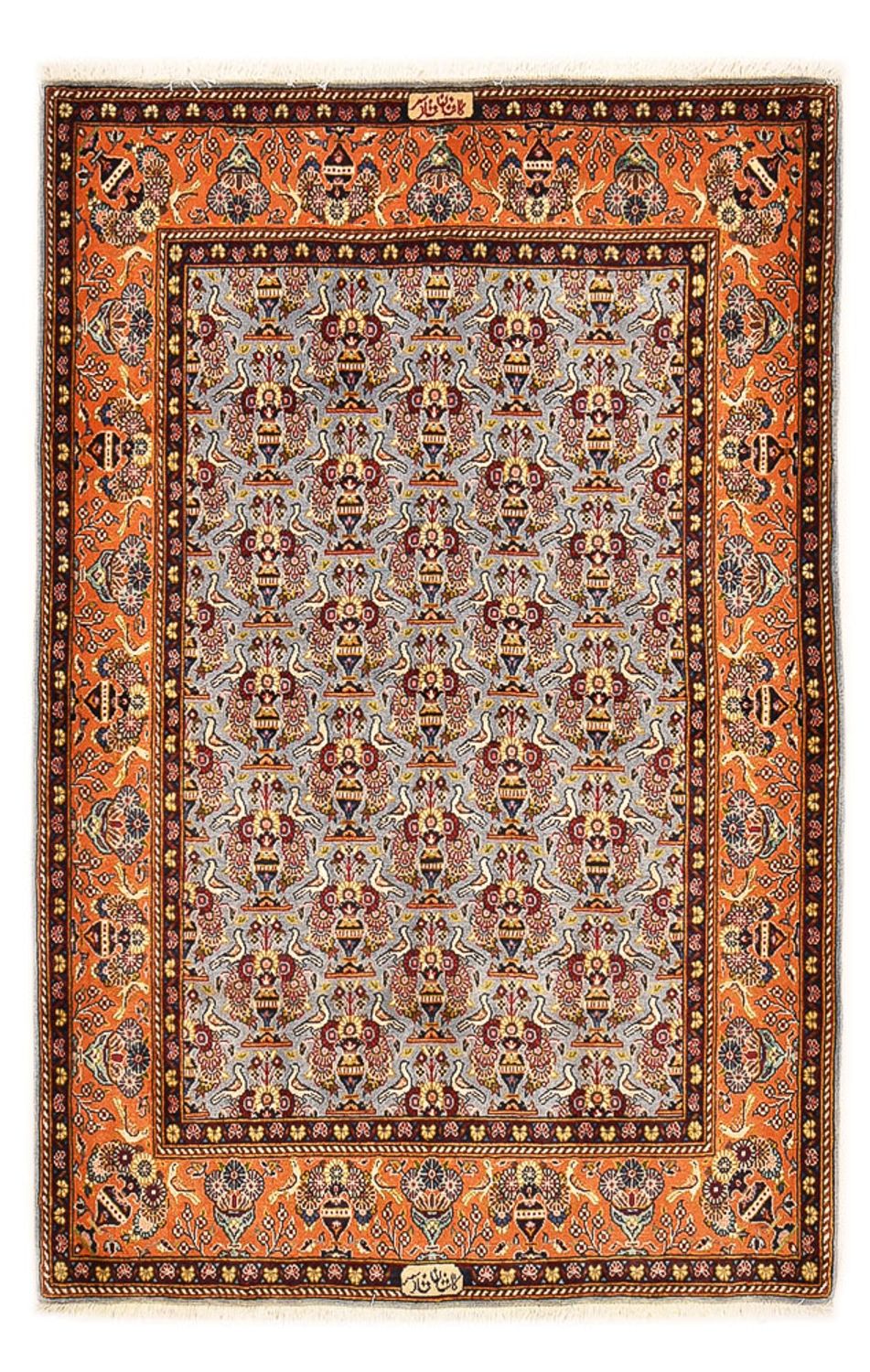 Persisk matta - Ghom - Kungliga - 169 x 111 cm - flerfärgad