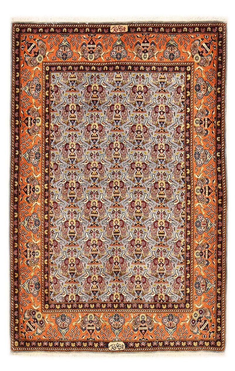 Persisk matta - Ghom - Kungliga - 169 x 111 cm - flerfärgad