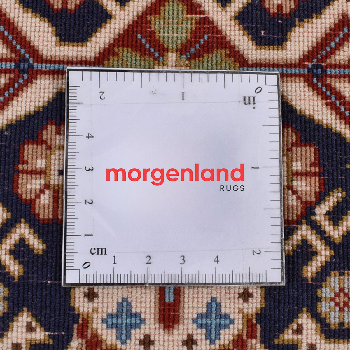 Runner Persisk matta - Ghom - Kunglig - 193 x 51 cm - mörk beige