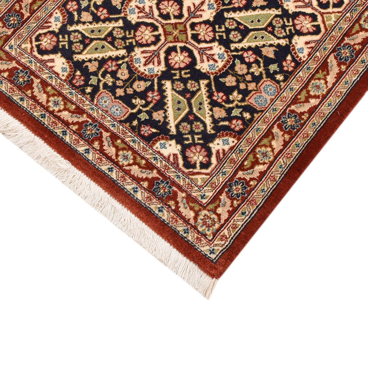 Runner Persisk matta - Ghom - Kunglig - 150 x 54 cm - mörk beige