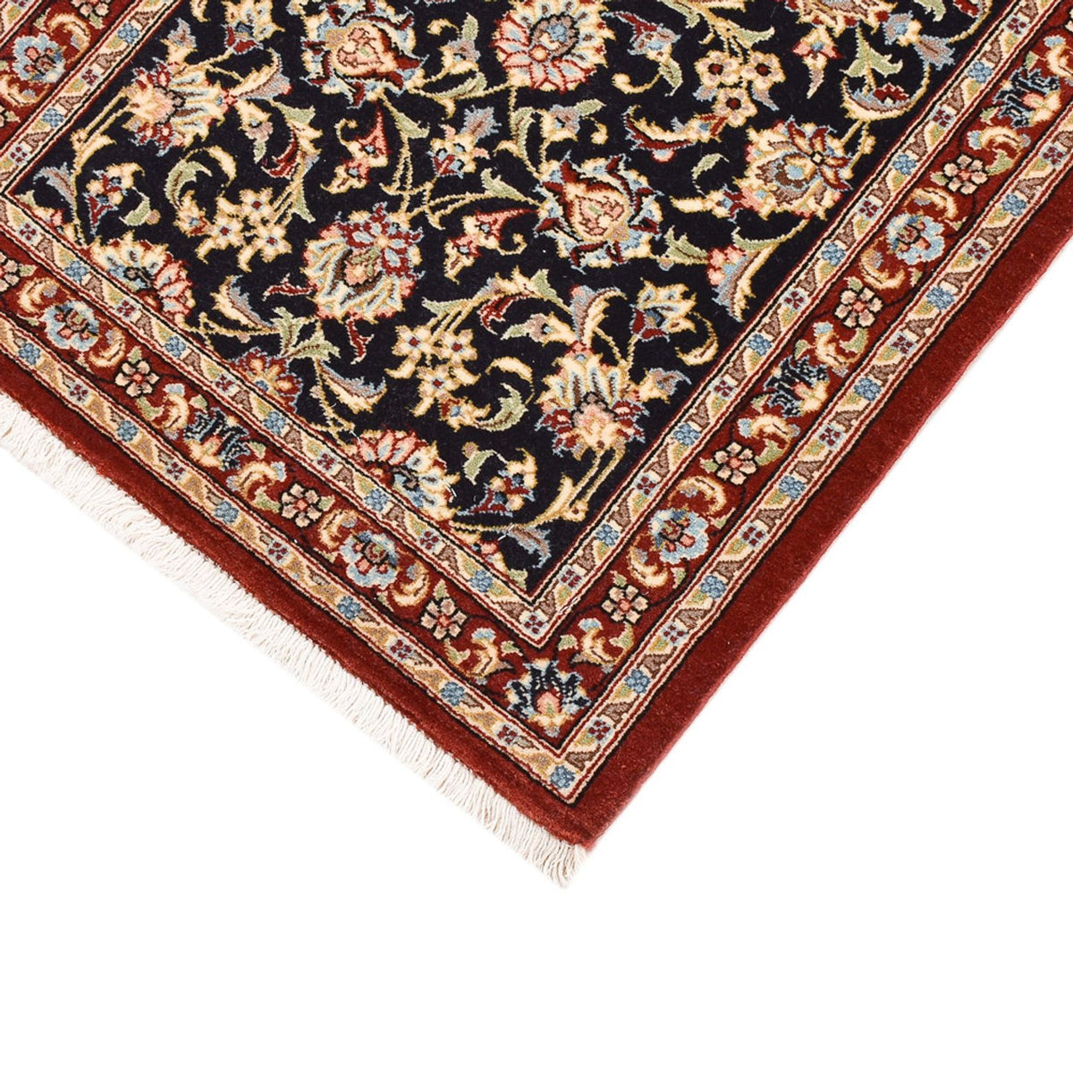 Runner Persisk matta - Ghom - Kunglig - 193 x 55 cm - mörk beige