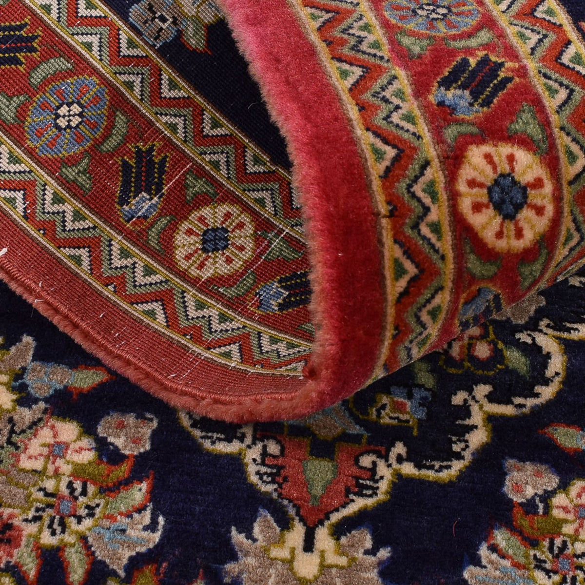 Runner Persisk matta - Ghom - Kunglig - 223 x 69 cm - flerfärgad