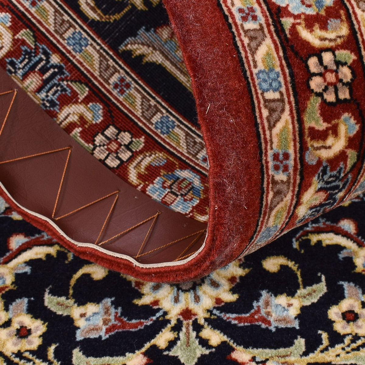 Runner Persisk matta - Ghom - Kunglig - 193 x 54 cm - mörk beige