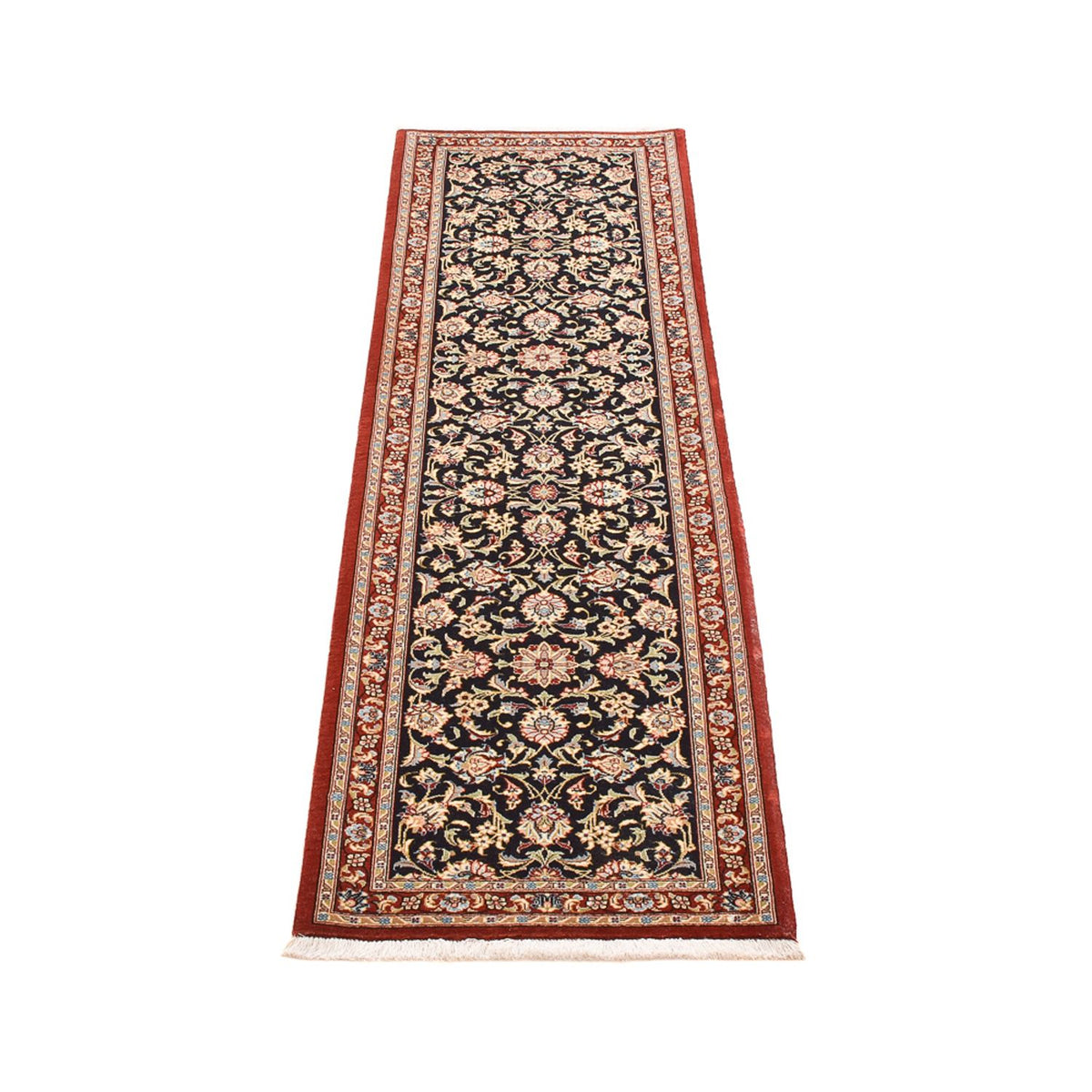 Runner Persisk matta - Ghom - Kunglig - 193 x 54 cm - mörk beige