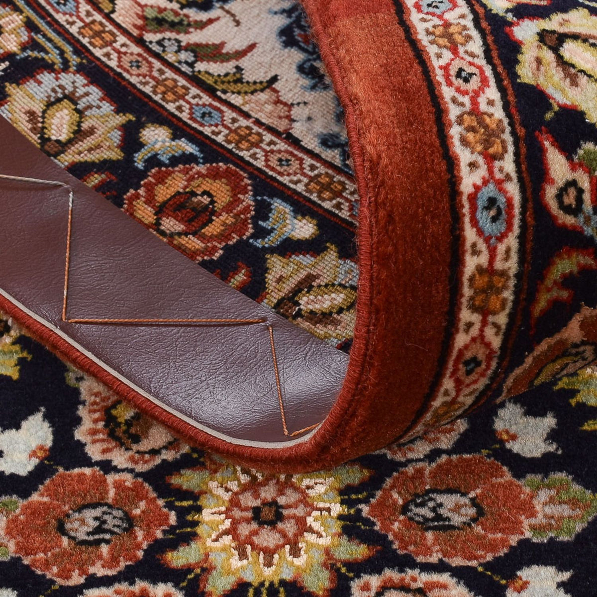 Runner Persisk matta - Ghom - Kunglig - 297 x 63 cm - ljusröd