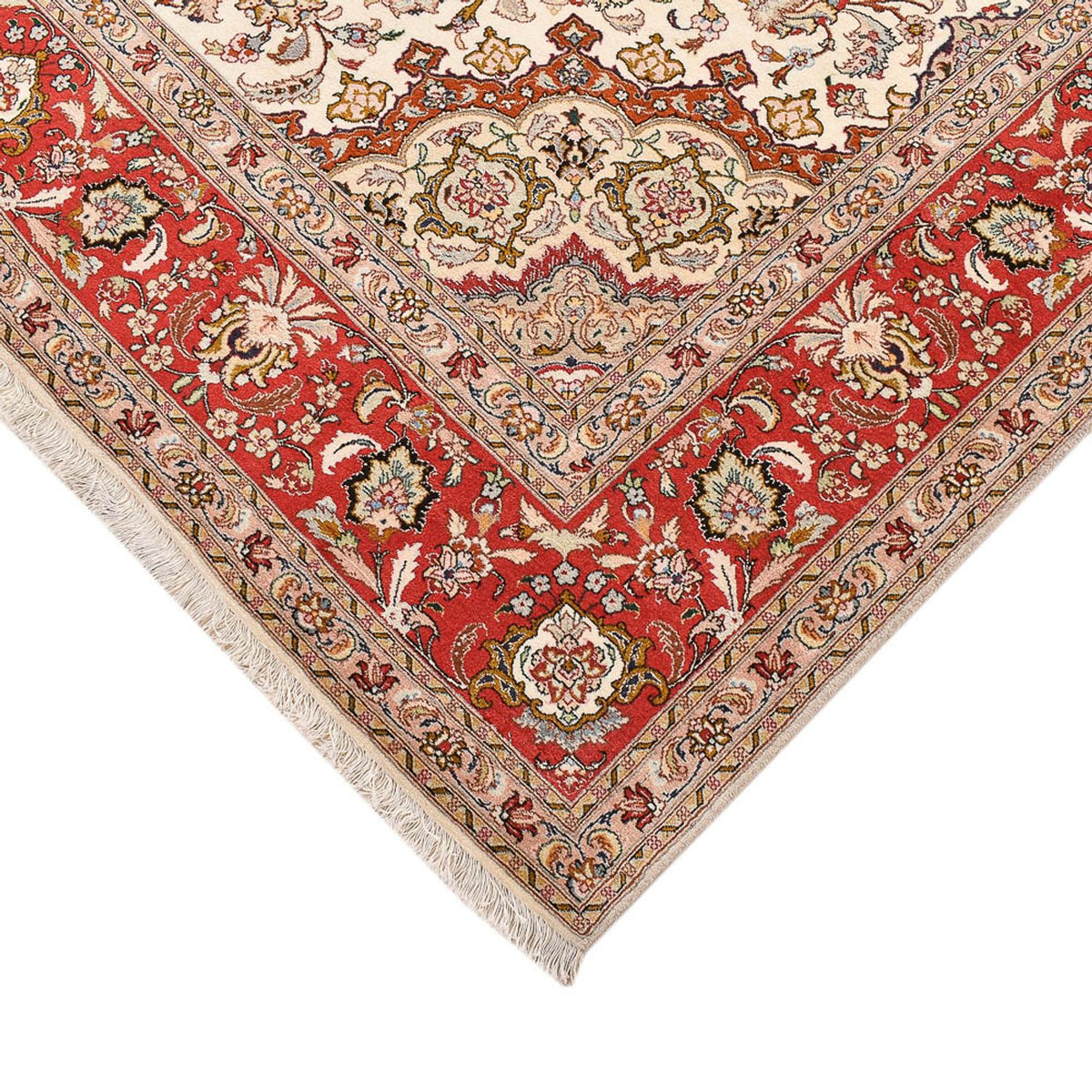 Persisk matta - Tabriz - Royal - 305 x 203 cm - beige