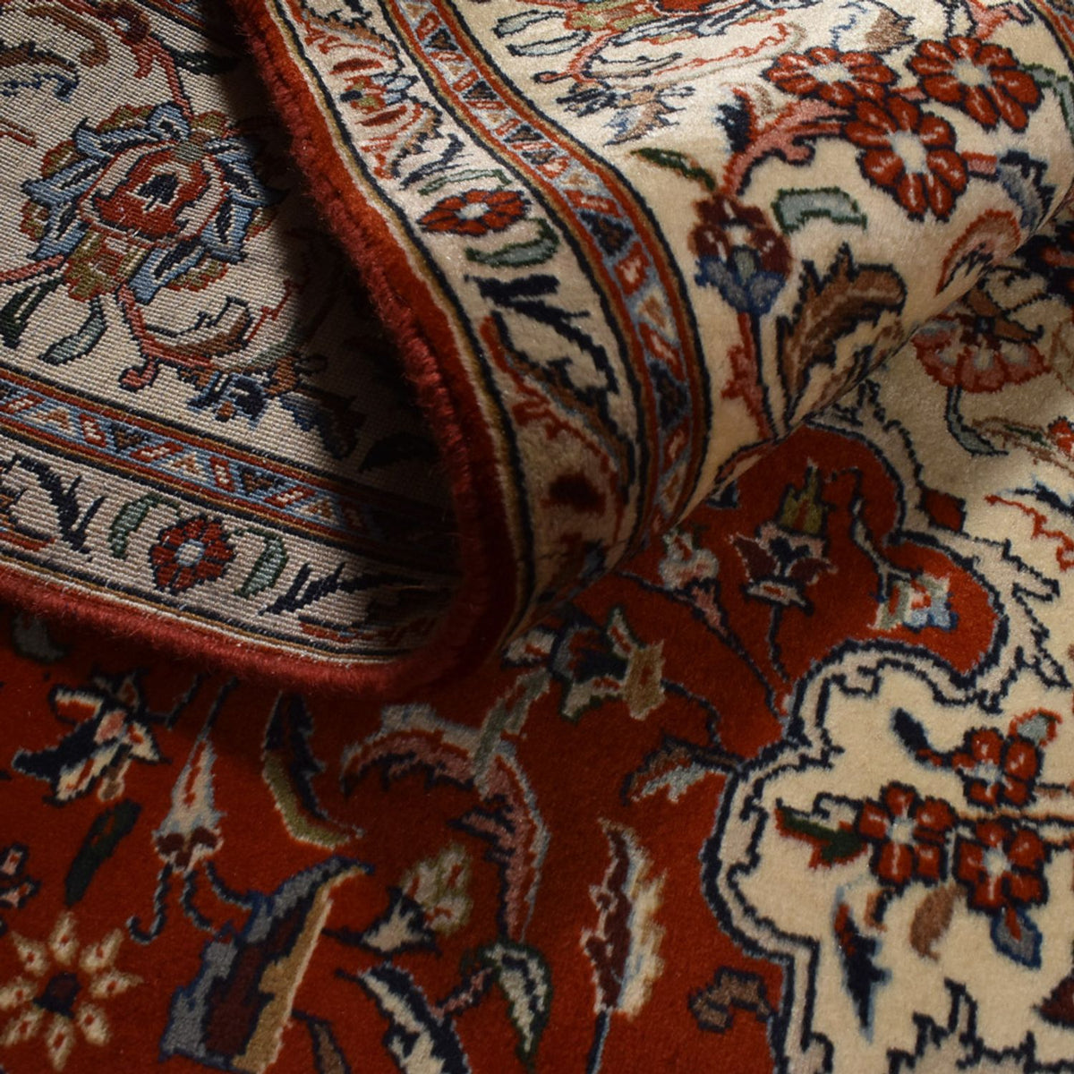 Persisk matta - Royal - 297 x 201 cm - mörkröd