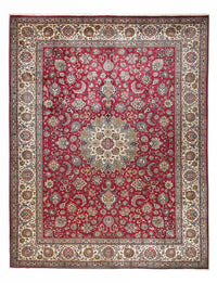 Persisk matta - Tabriz - Royal - 418 x 318 cm - röd