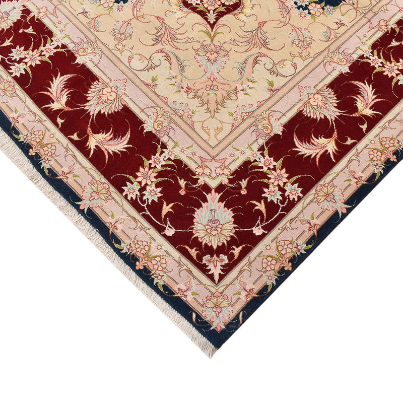 Persisk matta - Tabriz - Royal - 287 x 202 cm - mörkblå