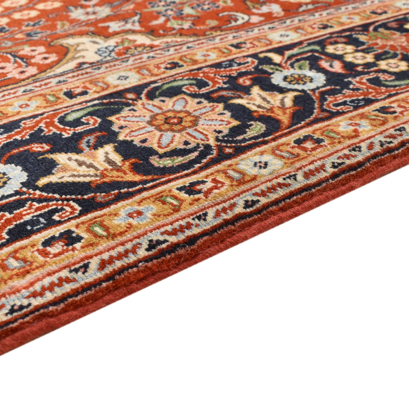 Persisk matta - Ghom - Kunglig - 240 x 142 cm - röd