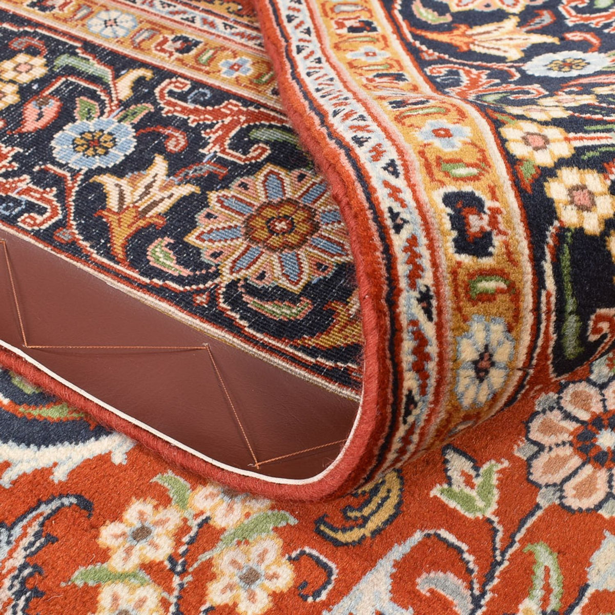 Persisk matta - Ghom - Kunglig - 240 x 142 cm - röd