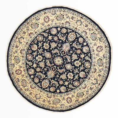 Persisk matta - Classic - 240 x 240 cm - mörkblå