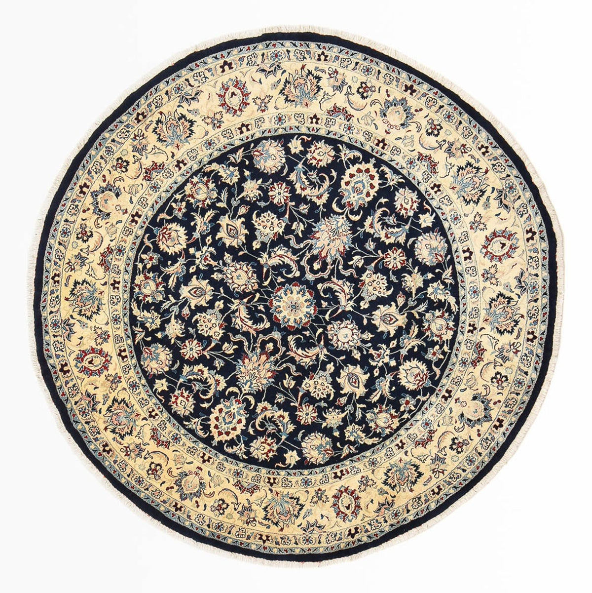 Persisk matta - Classic - 240 x 240 cm - mörkblå