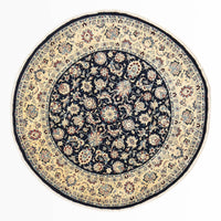 Persisk matta - Classic - 240 x 240 cm - mörkblå