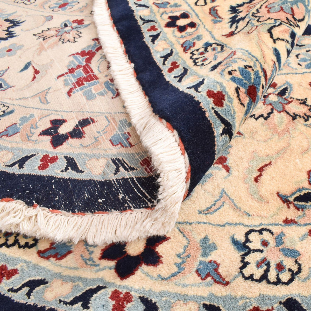 Persisk matta - Classic - 240 x 240 cm - mörkblå