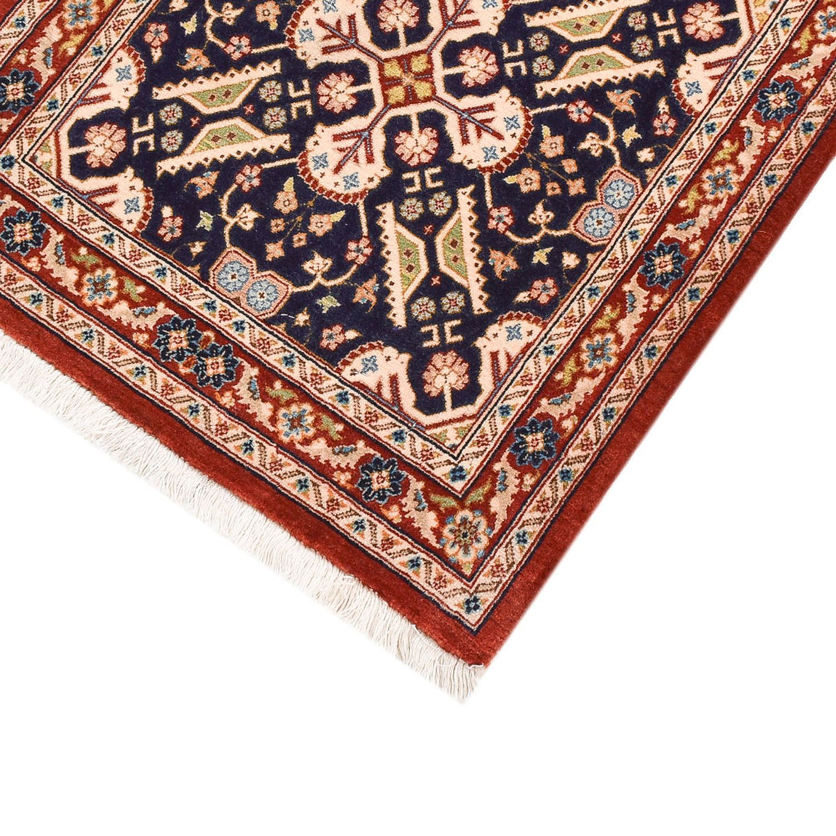 Runner Persisk matta - Ghom - Kunglig - 205 x 55 cm - mörk beige