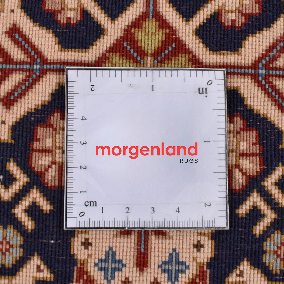 Runner Persisk matta - Ghom - Kunglig - 205 x 55 cm - mörk beige