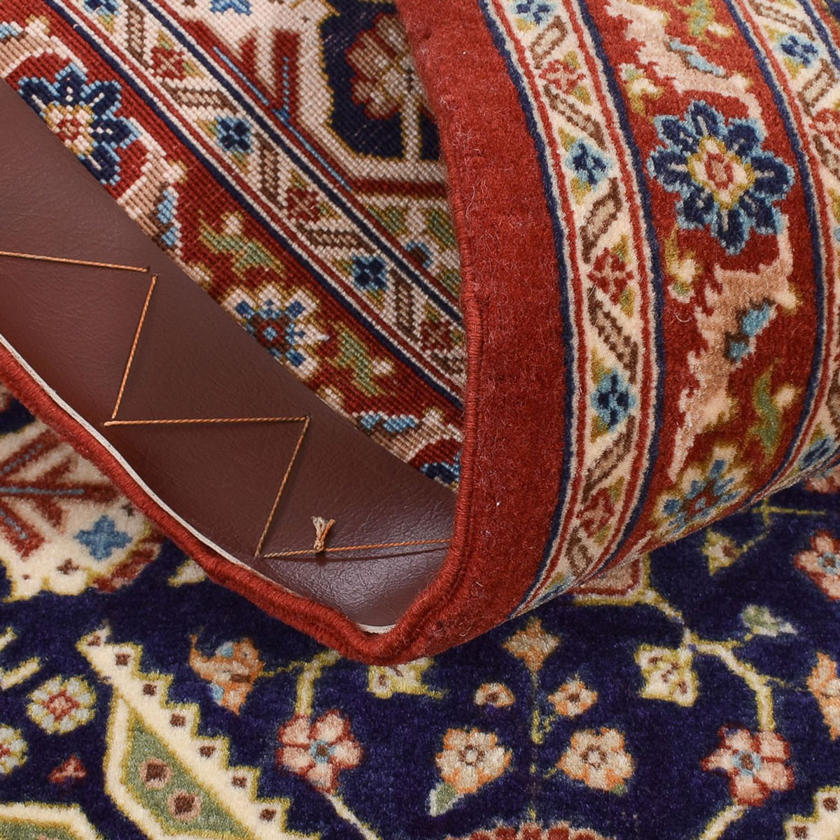 Runner Persisk matta - Ghom - Kunglig - 204 x 55 cm - mörk beige