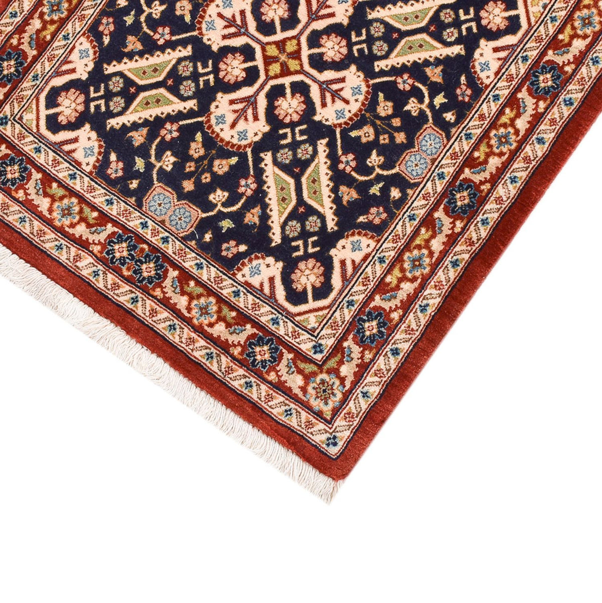 Runner Persisk matta - Ghom - Kunglig - 204 x 55 cm - mörk beige