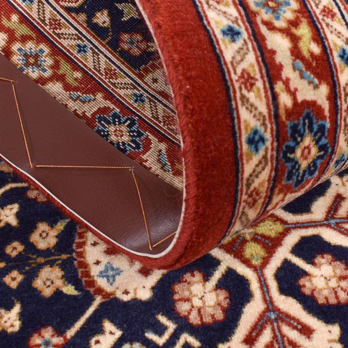 Runner Persisk matta - Ghom - Kunglig - 204 x 55 cm - mörk beige