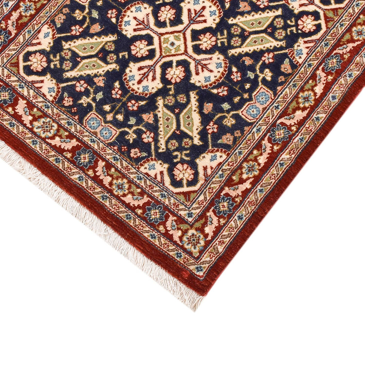 Runner Persisk matta - Ghom - Kunglig - 192 x 54 cm - mörk beige