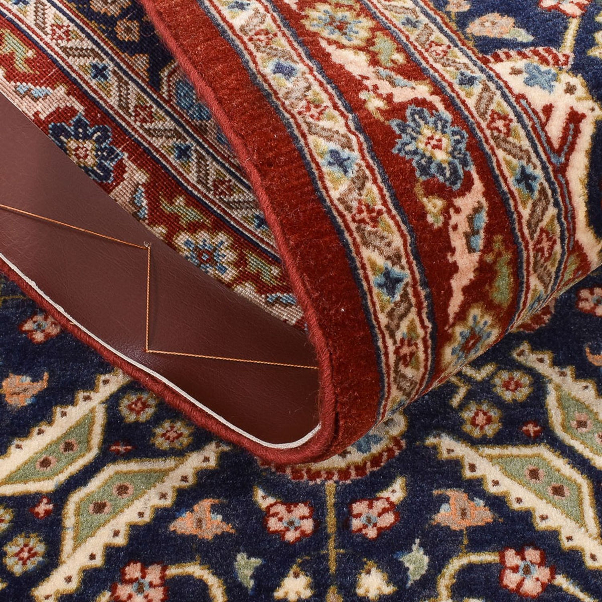 Runner Persisk matta - Ghom - Kunglig - 192 x 54 cm - mörk beige