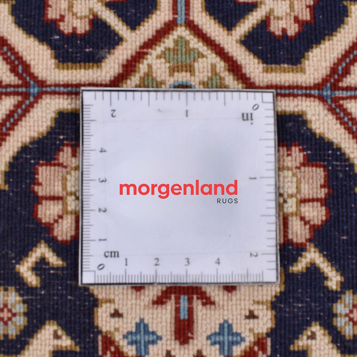 Runner Persisk matta - Ghom - Kunglig - 195 x 55 cm - mörk beige