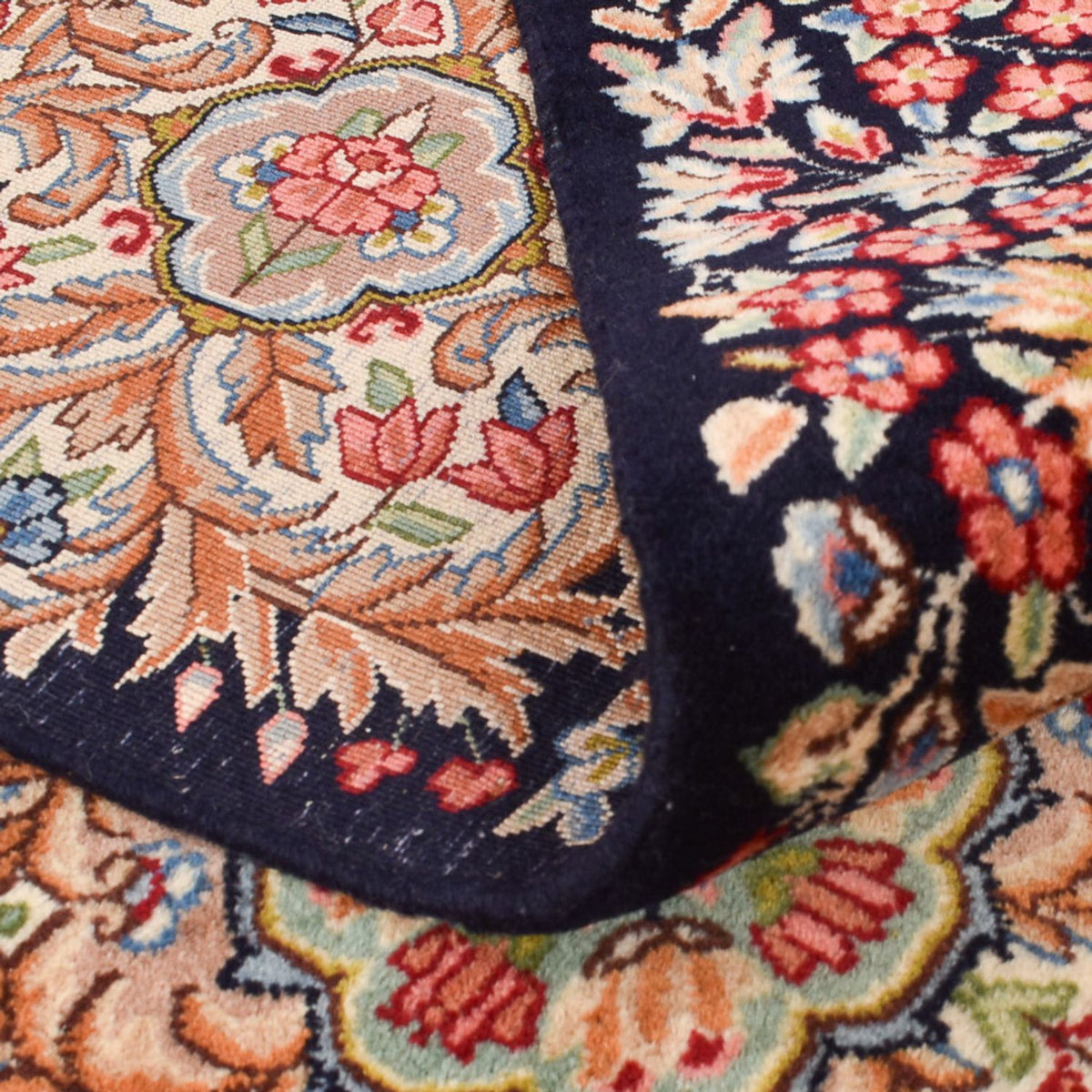 Persisk matta - Royal - 260 x 153 cm - mörkblå