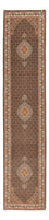 Runner Persisk matta - Tabriz - Royal - 392 x 67 cm - mörk beige