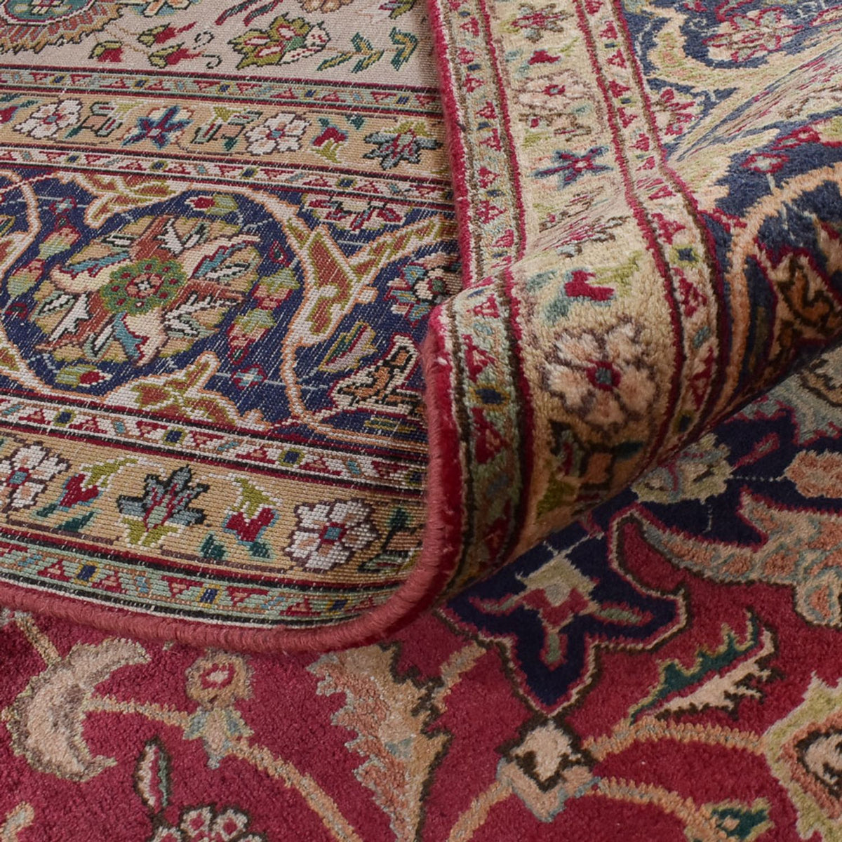 Persisk matta - Tabriz - Royal - 398 x 297 cm - flerfärgad